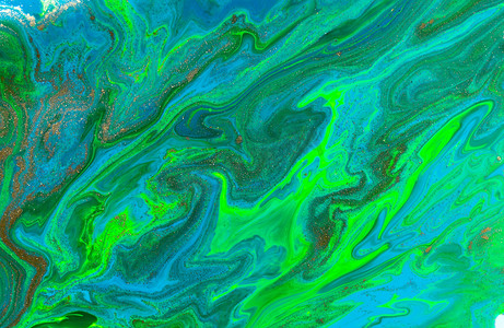 荧光海洋摄影照片_海浪仿抽象大理石蓝色纹理。