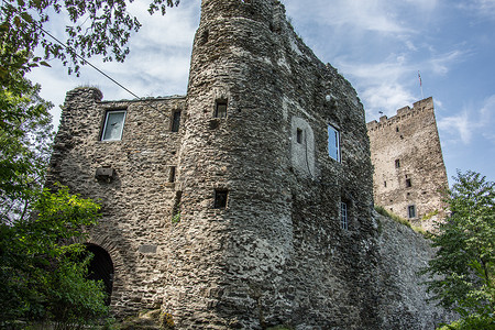 韦斯特瓦尔德的格伦佐城堡遗址