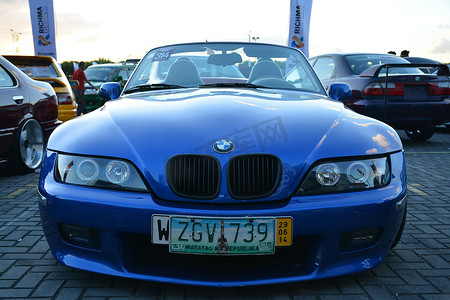 BMW 汽车在菲律宾帕赛举行的 Bumper to Bumper 车展上