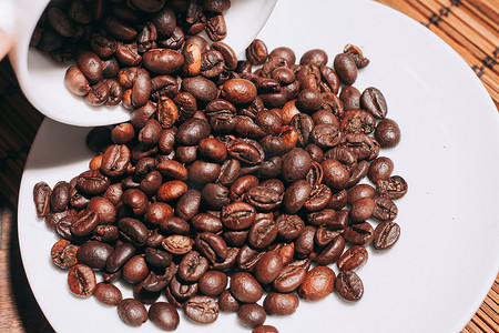 一杯咖啡美食拿铁咖啡图片特写食物