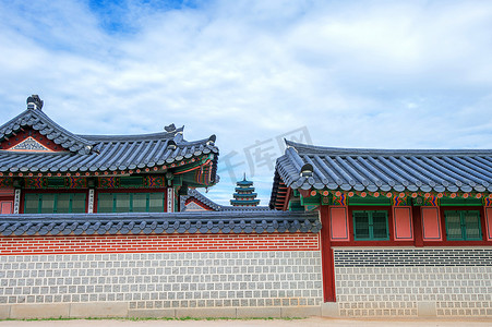 景福宫在韩国首尔。