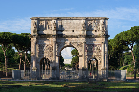 君士坦丁凯旋门，罗马，意大利