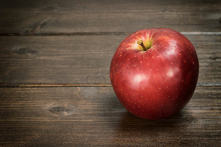 红苹果的老式照片