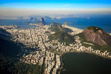 里约热内卢市鸟瞰图