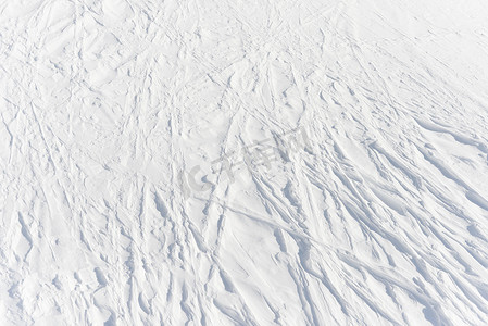 雪纹理 3-穿越滑雪道众多拼凑而成或交叉点