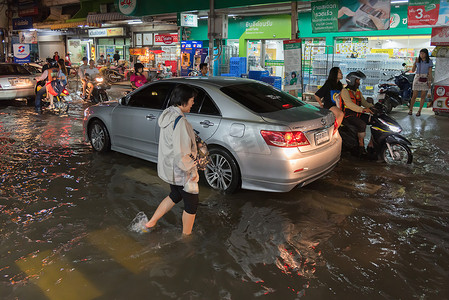 城市排水系统洪水问题