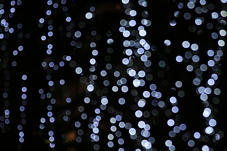 灯光魔术背景模糊散景循环光夜，圣诞快乐和新年快乐散景光图片，装饰餐厅墙夜的模糊光
