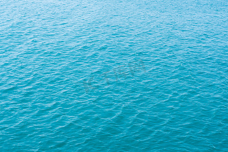 海洋波浪摄影照片_蓝色海水背景纹理，海洋表面