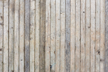 垂直灰色薄实木板的平整纹理和背景 — 旧、干燥、尘土飞扬