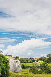 Château dOléron城堡的防御工事