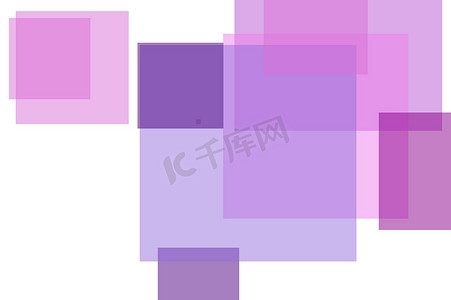 抽象紫摄影照片_抽象紫方块图背景