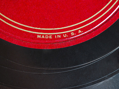 美国制造黑胶唱片