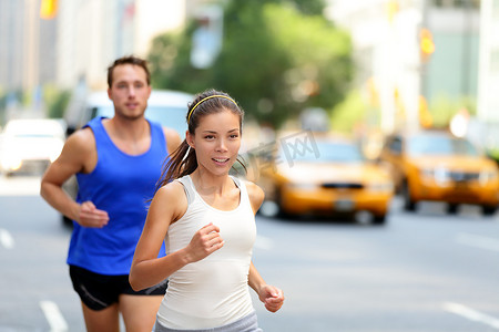 纽约市 NYC 跑步者 - 都市人跑步