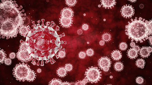 冠状病毒危险和公共卫生风险疾病和流感爆发