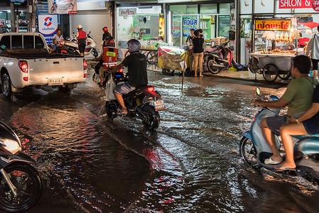 城市排水系统洪水问题