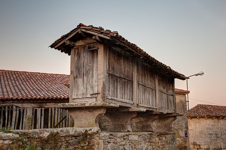 Horreo，典型的西班牙粮仓