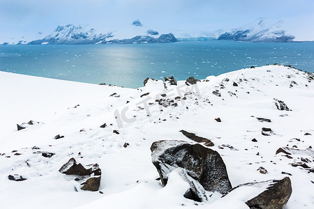 高铁风景摄影照片_南极洲美丽的风景和风景