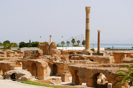 迦太基（Carthage），古迦太基文明首都遗址。