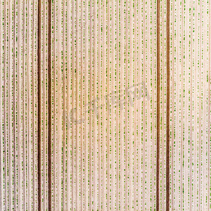 无人机线条摄影照片_马铃薯幼苗田地的鸟瞰图、田间新鲜犁轨的几何效果、垂直角度的抽象效果、用作背景的线条