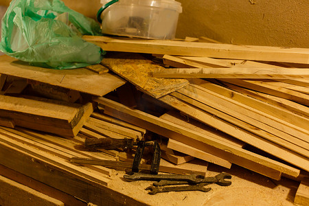 木匠车间摄影照片_木匠车间的家具生产