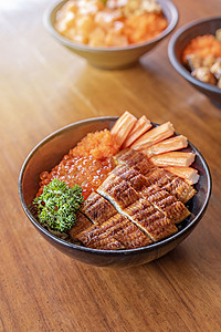 摄影照片_日本烤鳗鱼饭