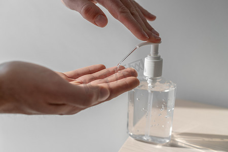 用于清洁手卫生电晕病毒传播的冠状病毒洗手液消毒凝胶。