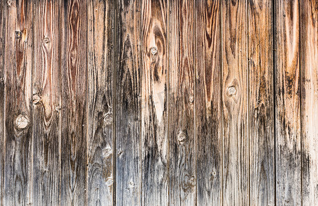 风化木材摄影照片_复古风化木材纹理