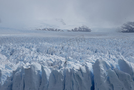 打卡美陈摄影照片_佩里托莫雷诺冰川，埃尔卡拉法特，阿根廷