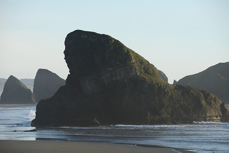 俄勒冈州的海岩