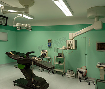 配备紧急护理和重症监护的手术室