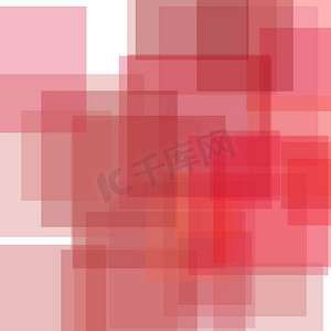 抽象红色方块图背景