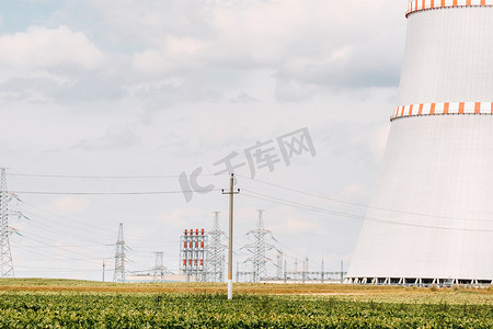白俄罗斯核电站位于奥斯特罗维茨区。核电站周围的场地。