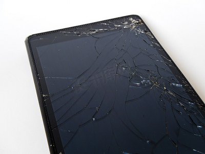 智能手机破碎的显示屏