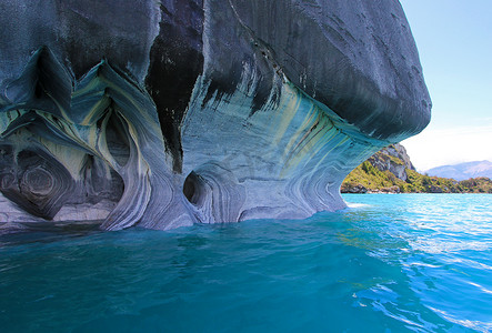 大理石大教堂教堂，Capillas De Marmol，智利宁静港