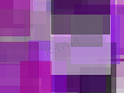 抽象紫灰色方块插图背景
