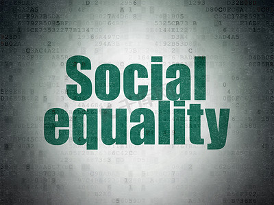 政治理念：数字数据纸背景下的社会平等