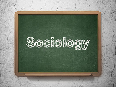 学习概念：黑板背景的社会学
