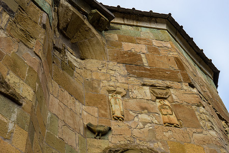 爱奥尼柱式摄影照片_雅典娜西奥尼大教堂