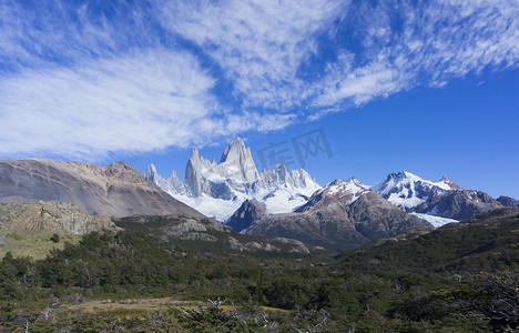 菲茨罗伊山，巴塔哥尼亚，阿根廷，南美洲