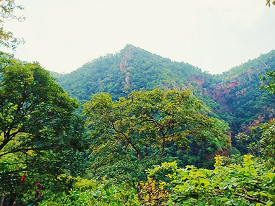 山与天的风景