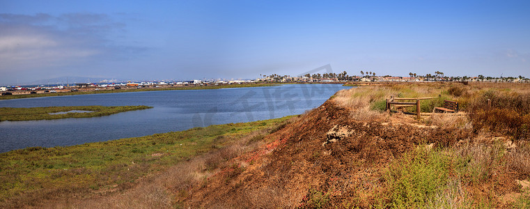 Bolsa Chica 湿地宁静的沼泽