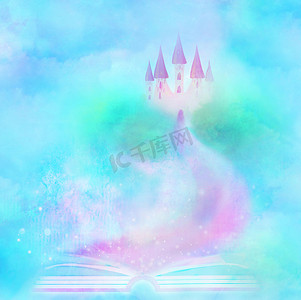 童话的魔法世界，书中出现的童话城堡