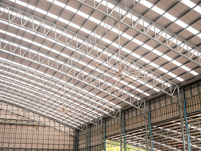机场设计摄影照片_大厅屋顶钢结构现代设计。