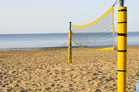 阿穆达拉沙滩上的沙滩排球
