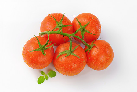 蔬菜落摄影照片_一堆新鲜的西红柿