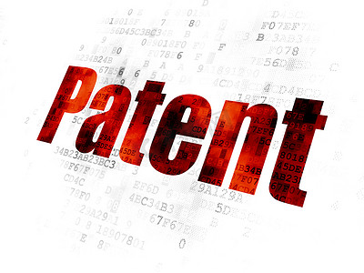 法律概念：数字背景专利