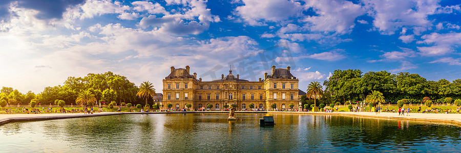 卢森堡花园或卢森堡的卢森堡宫