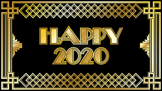 2020光摄影照片_2020 年新年倒计时时钟更改数字与节日背景