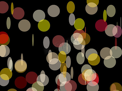 省略号摄影照片_抽象的红色黄色圆圈和椭圆图背景