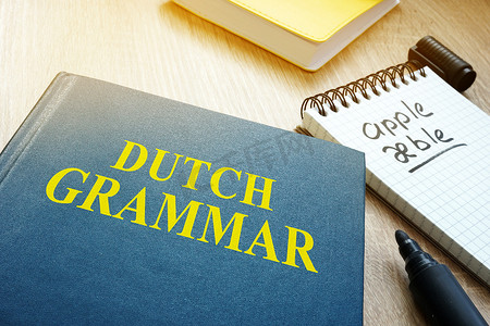 学习荷兰语语法。